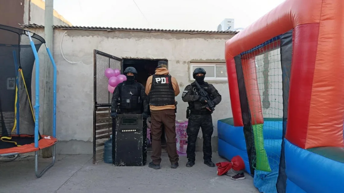 allanamientos en Rafaela